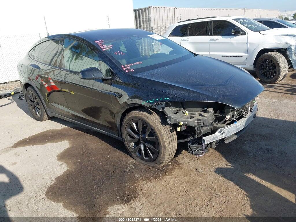 2022 TESLA MODEL X 7SAXCDE5XNF343654