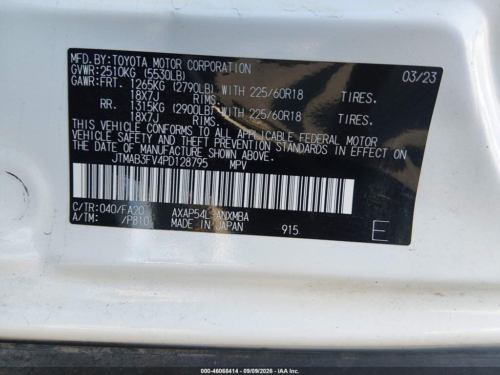 JTMAB3FV4PD128795 2023 TOYOTA RAV4 PRIME photo no. 9