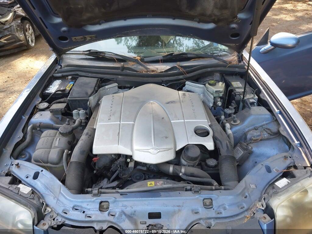 1C3AN65L45X028379 2005 CHRYSLER CROSSFIRE photo no. 10