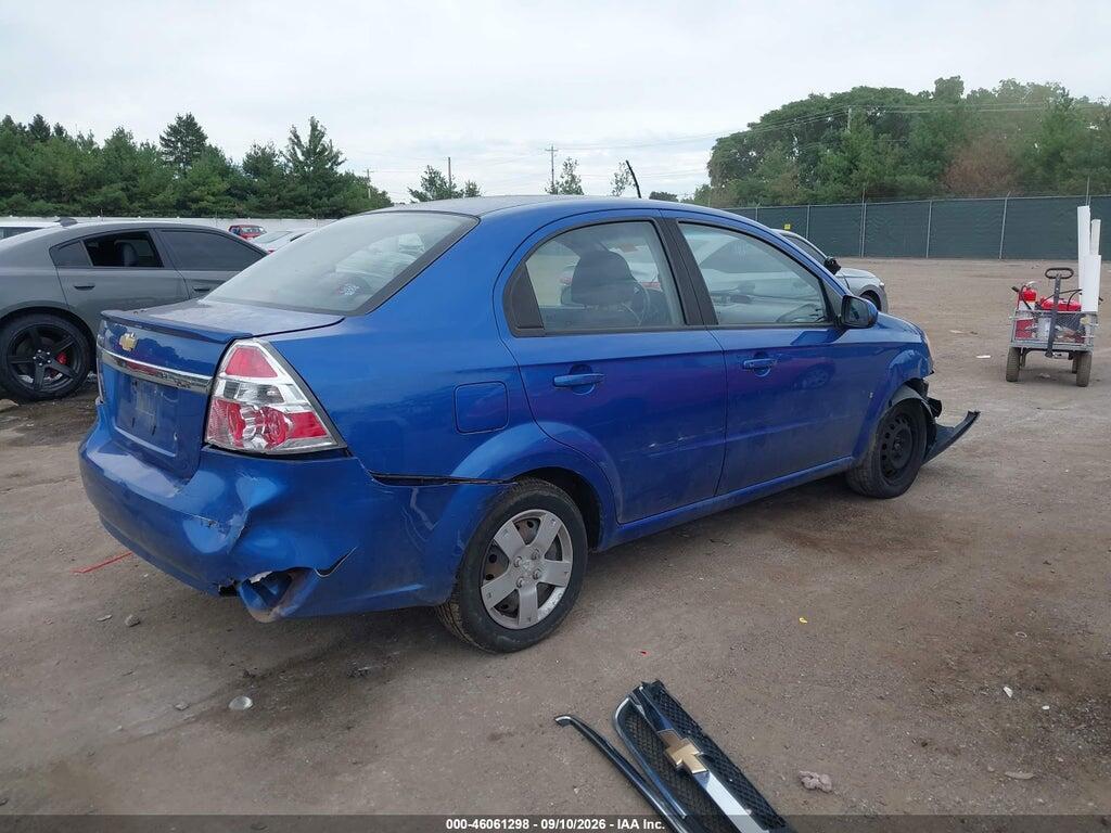 KL1TD56EX9B632403 2009 CHEVROLET AVEO photo no. 4
