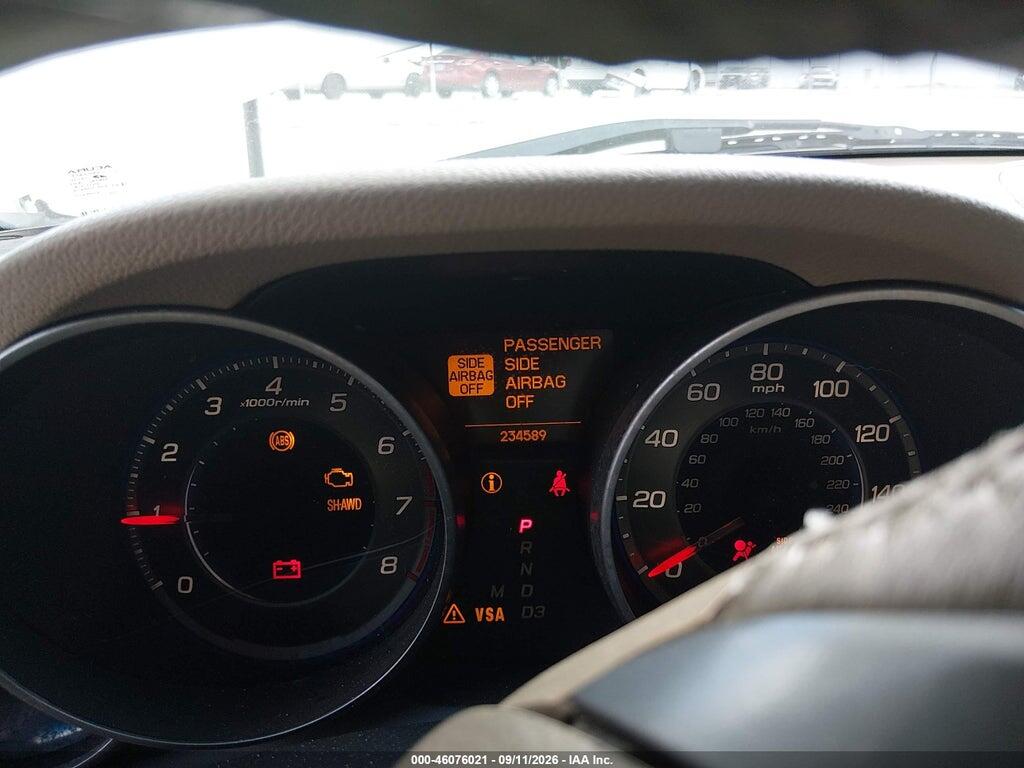 2HNYD28237H533310 2007 ACURA MDX photo no. 7