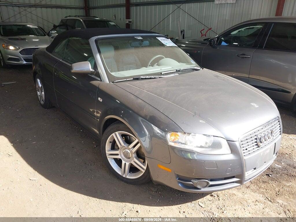 2007 AUDI A4 WAUDF48H87K023278