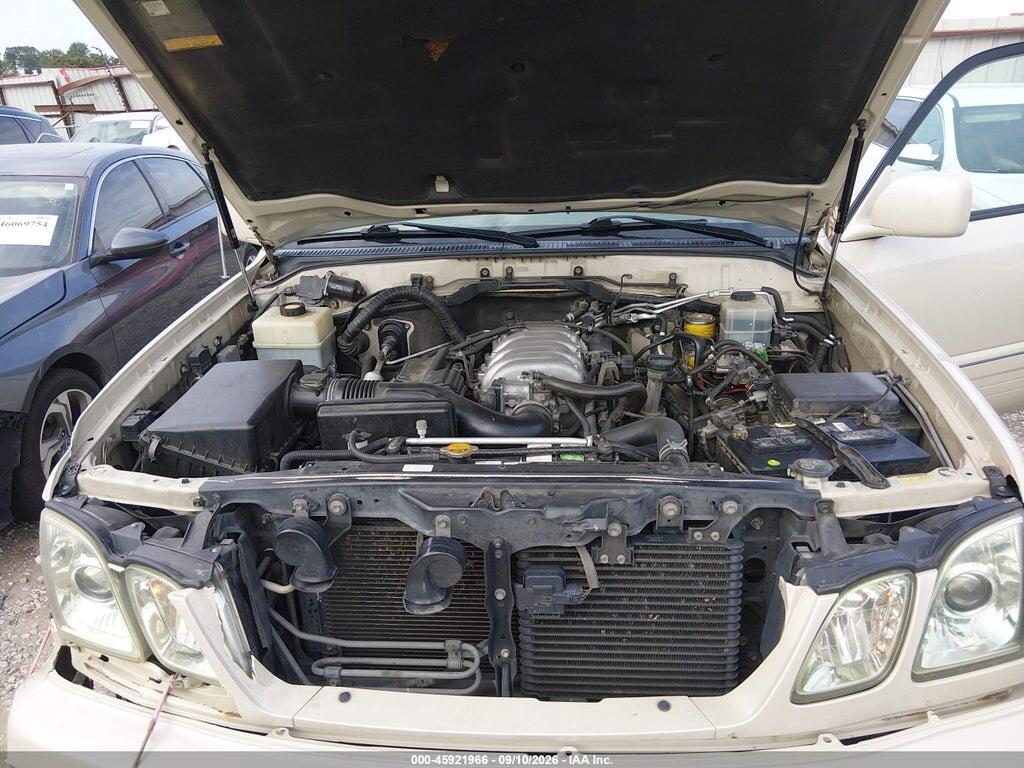 JTJHT00W043545308 2004 LEXUS LX 470 photo no. 10