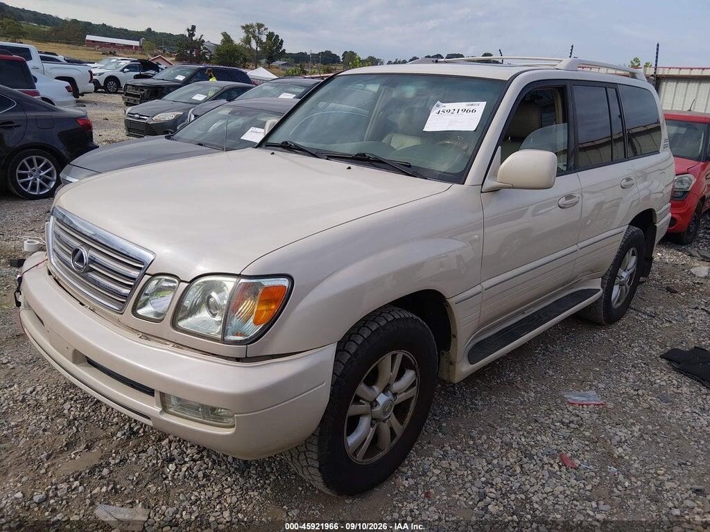 JTJHT00W043545308 2004 LEXUS LX 470 photo no. 2