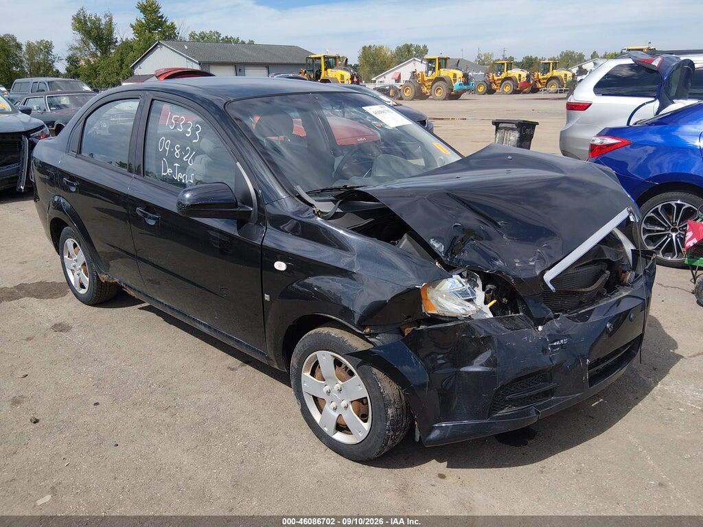 2008 CHEVROLET AVEO KL1TD56638B233064