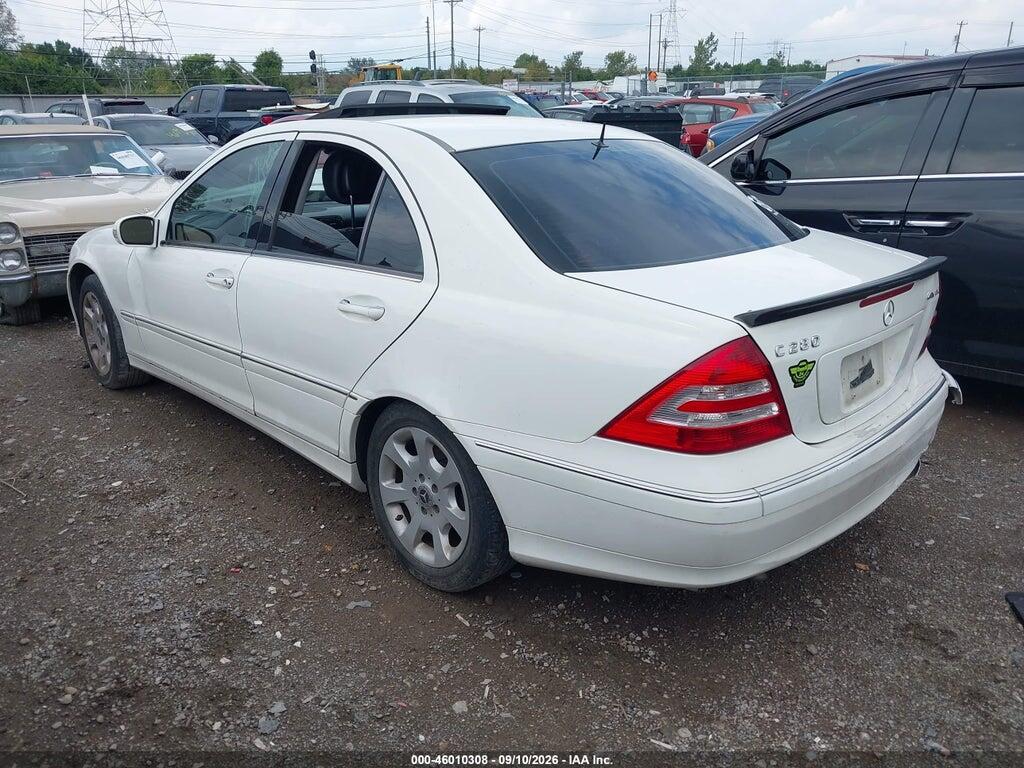 WDBRF92H26F801885 2006 MERCEDES-BENZ C 280 photo no. 3