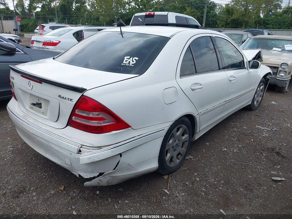 WDBRF92H26F801885 2006 MERCEDES-BENZ C 280 photo no. 4