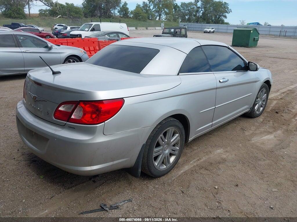 1C3LC65M98N169794 2008 CHRYSLER SEBRING photo no. 4
