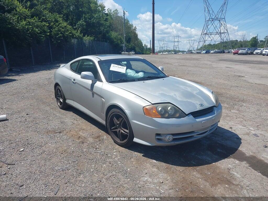 2003 HYUNDAI TIBURON KMHHN65F23U075294