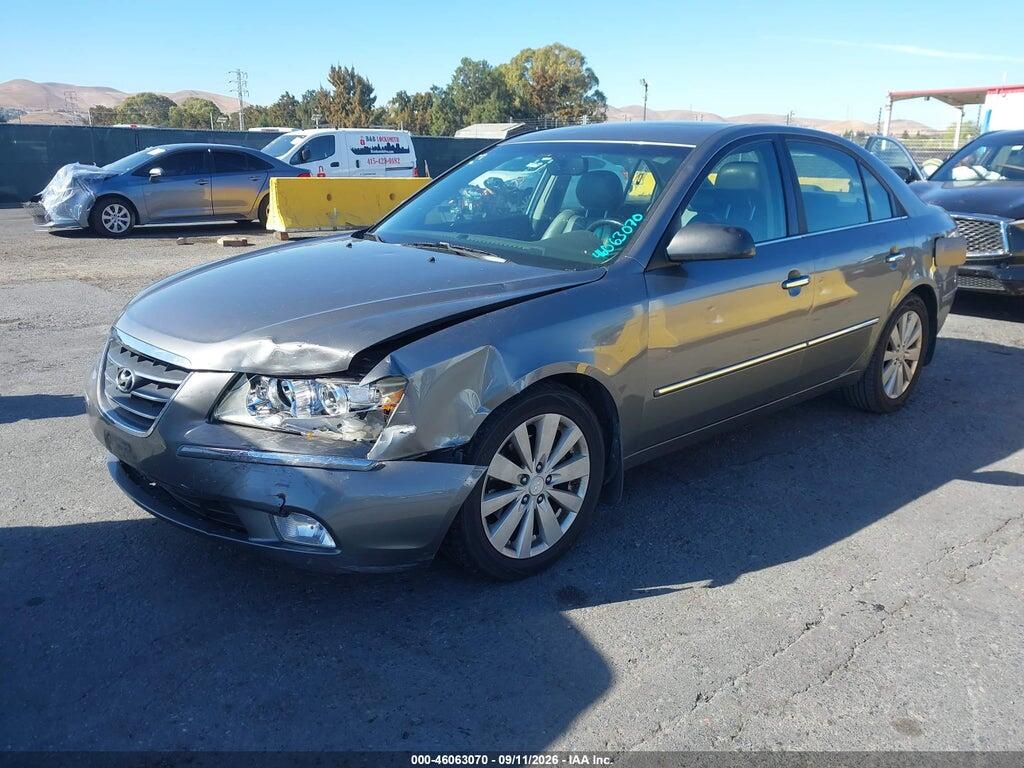 5NPEU46F59H564403 2009 HYUNDAI SONATA photo no. 2