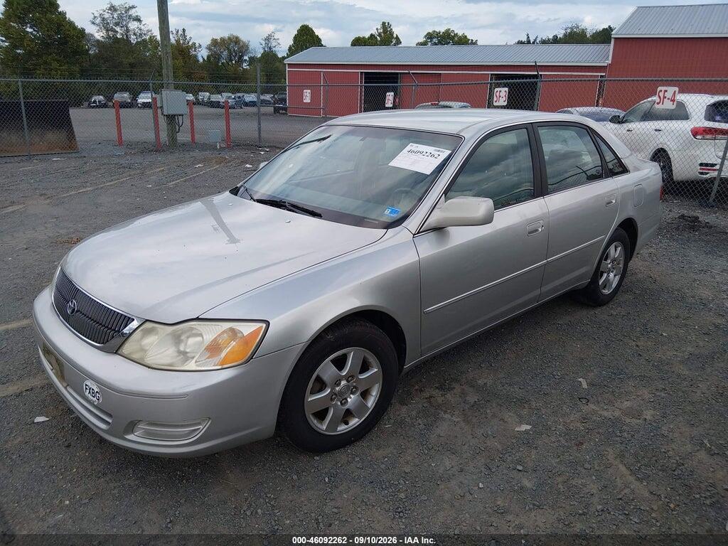 4T1BF28B02U213918 2002 TOYOTA AVALON photo no. 2