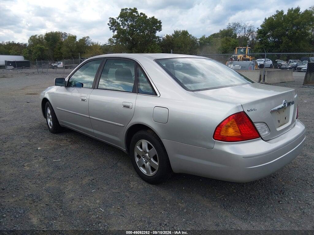 4T1BF28B02U213918 2002 TOYOTA AVALON photo no. 3