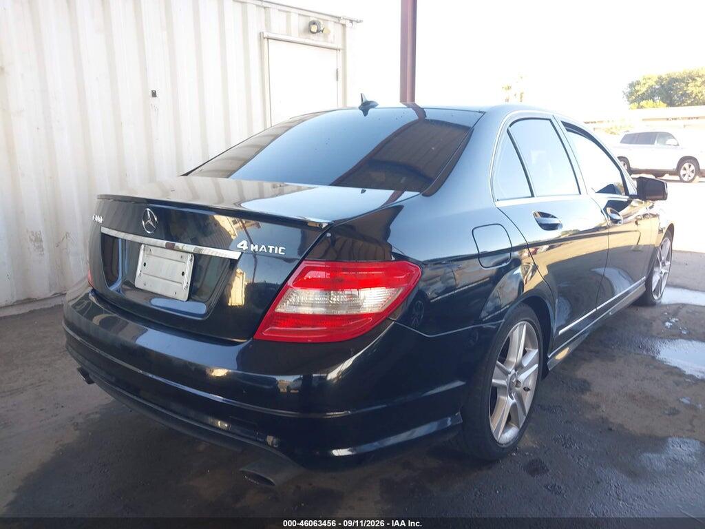 WDDGF8BB0BR155288 2011 MERCEDES-BENZ C 300 photo no. 4