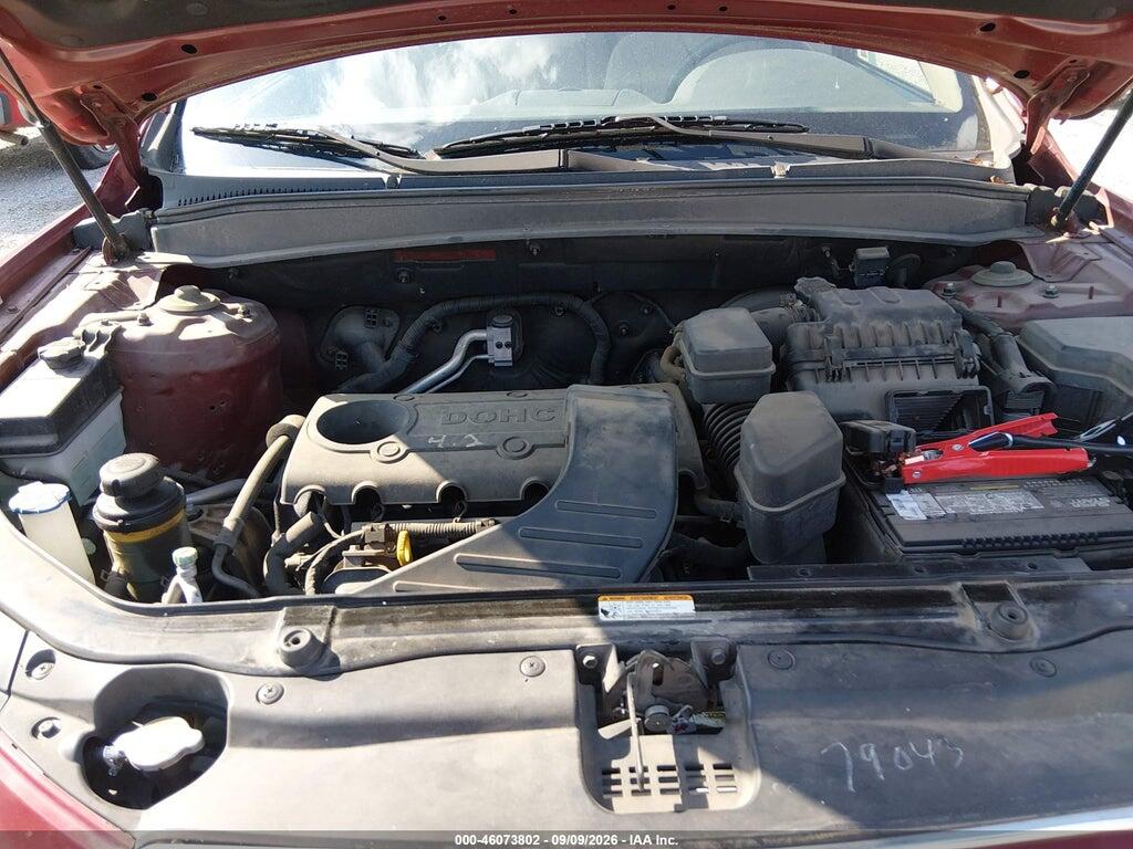 5NMSG3AB0AH396003 2010 HYUNDAI SANTA FE photo no. 10