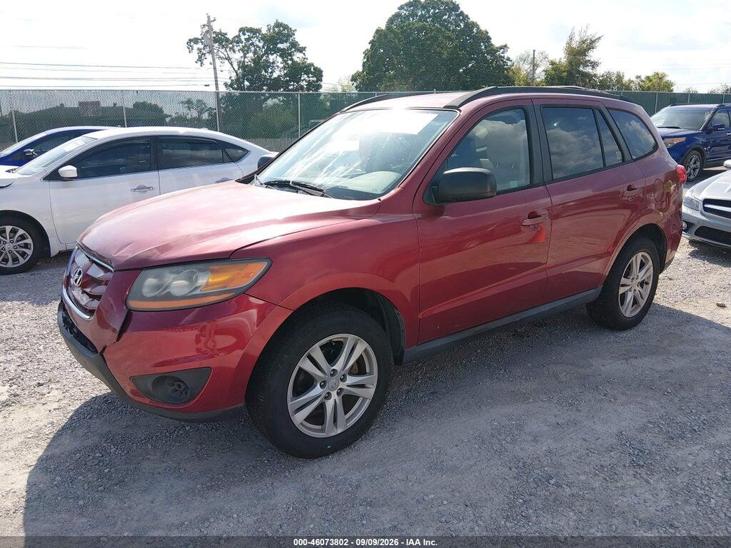 5NMSG3AB0AH396003 2010 HYUNDAI SANTA FE photo no. 2