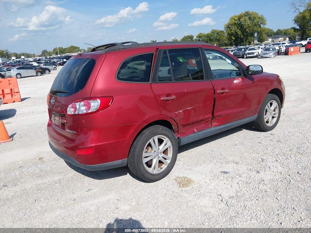 5NMSG3AB0AH396003 2010 HYUNDAI SANTA FE photo no. 4