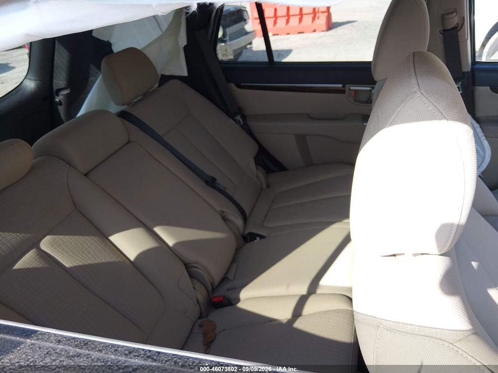5NMSG3AB0AH396003 2010 HYUNDAI SANTA FE photo no. 8