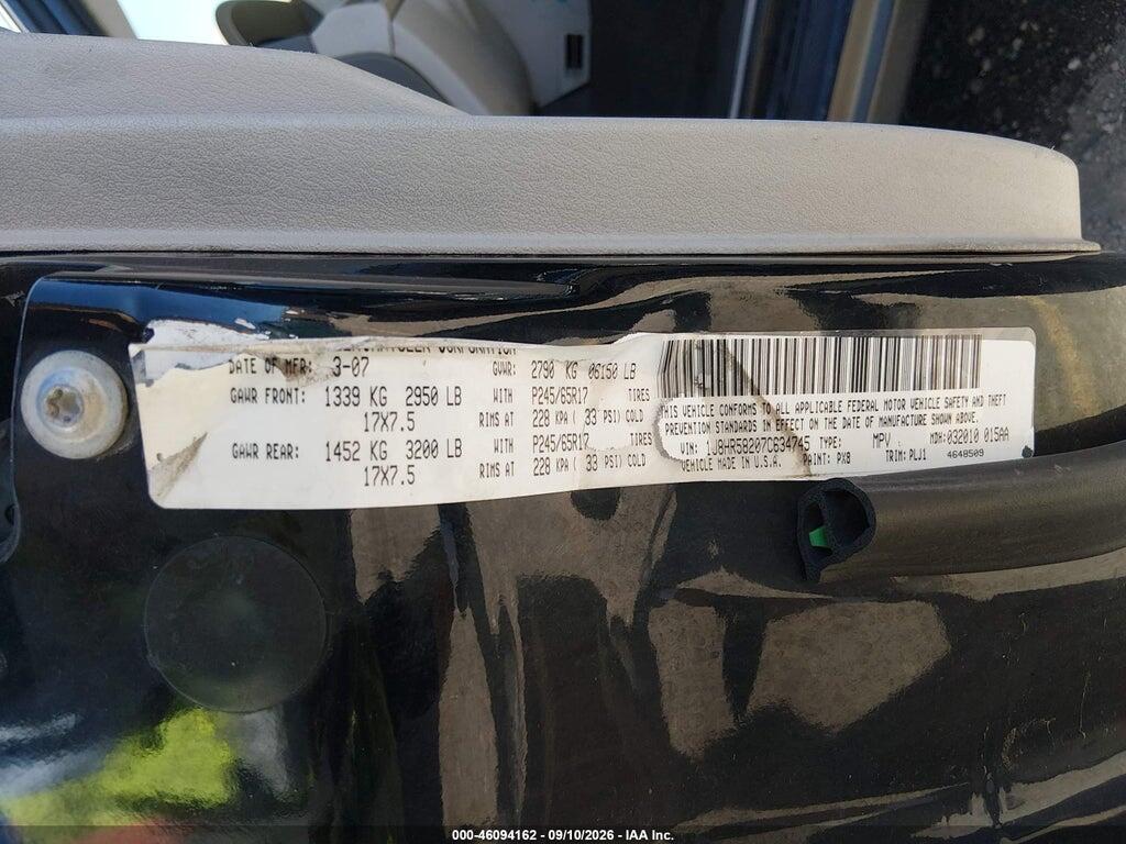 1J8HR58207C634745 2007 JEEP GRAND CHEROKEE photo no. 9