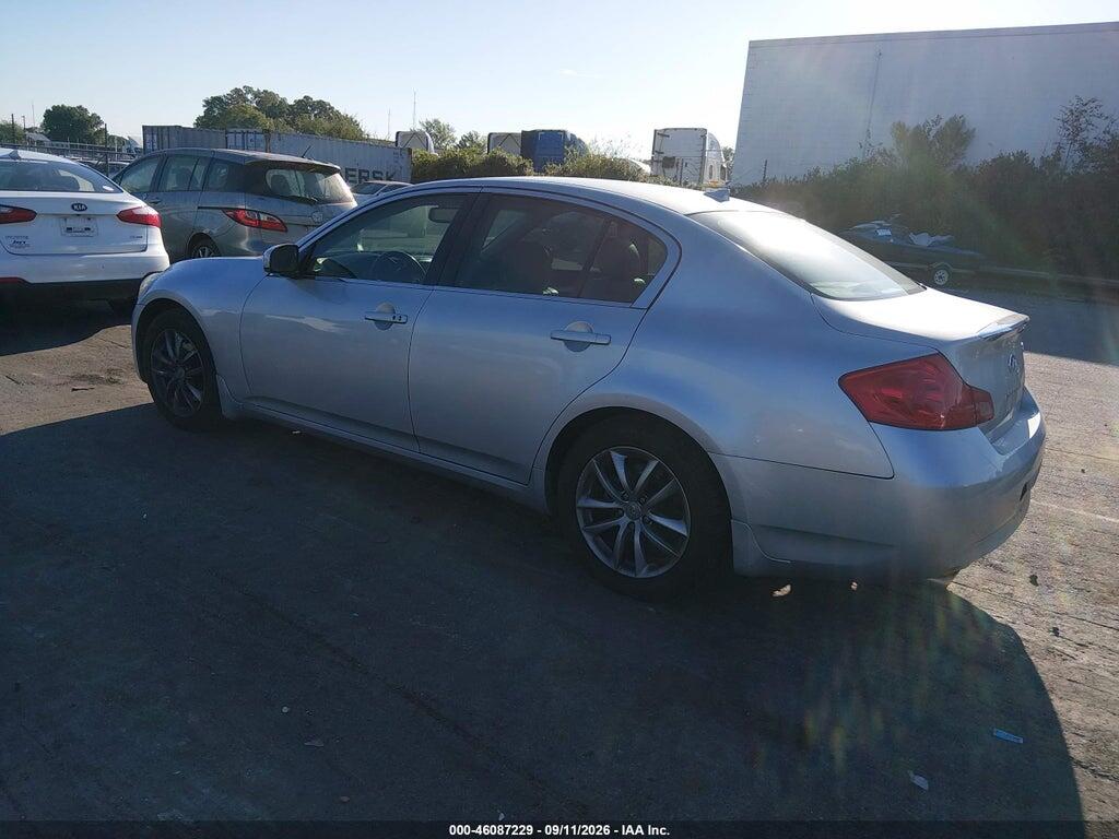 JNKBV61E78M201114 2008 INFINITI G35 photo no. 3