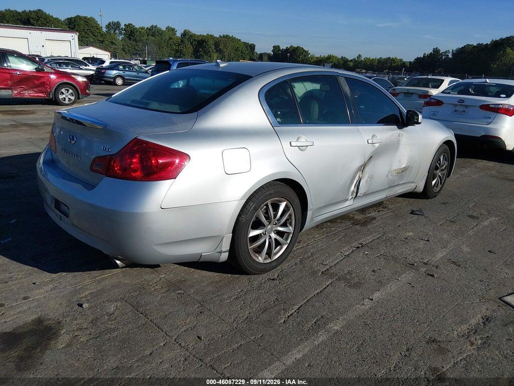 JNKBV61E78M201114 2008 INFINITI G35 photo no. 4