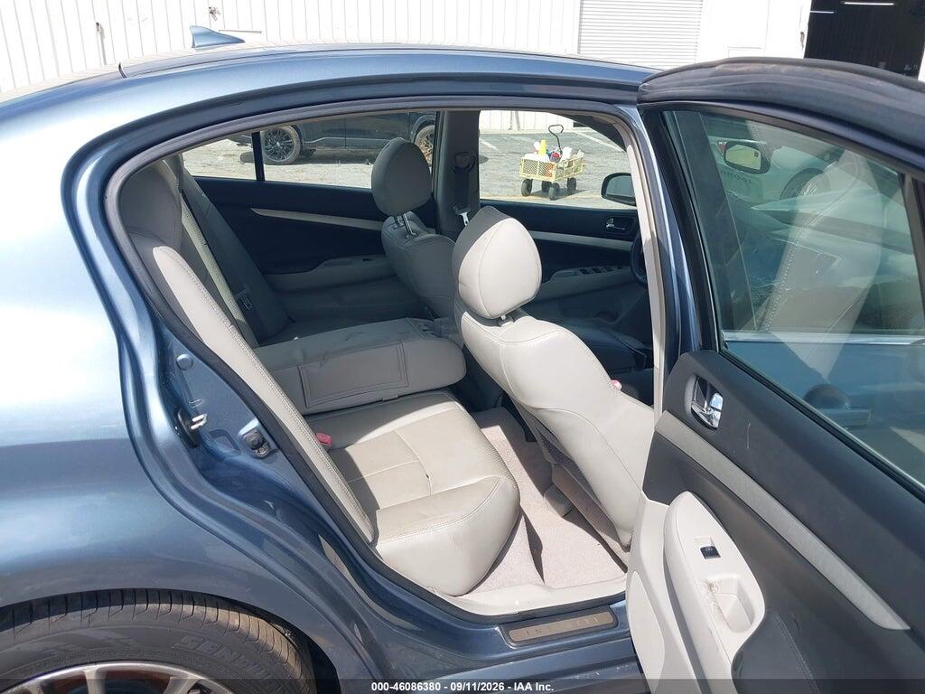 JNKBV61EX8M221003 2008 INFINITI G35 photo no. 8