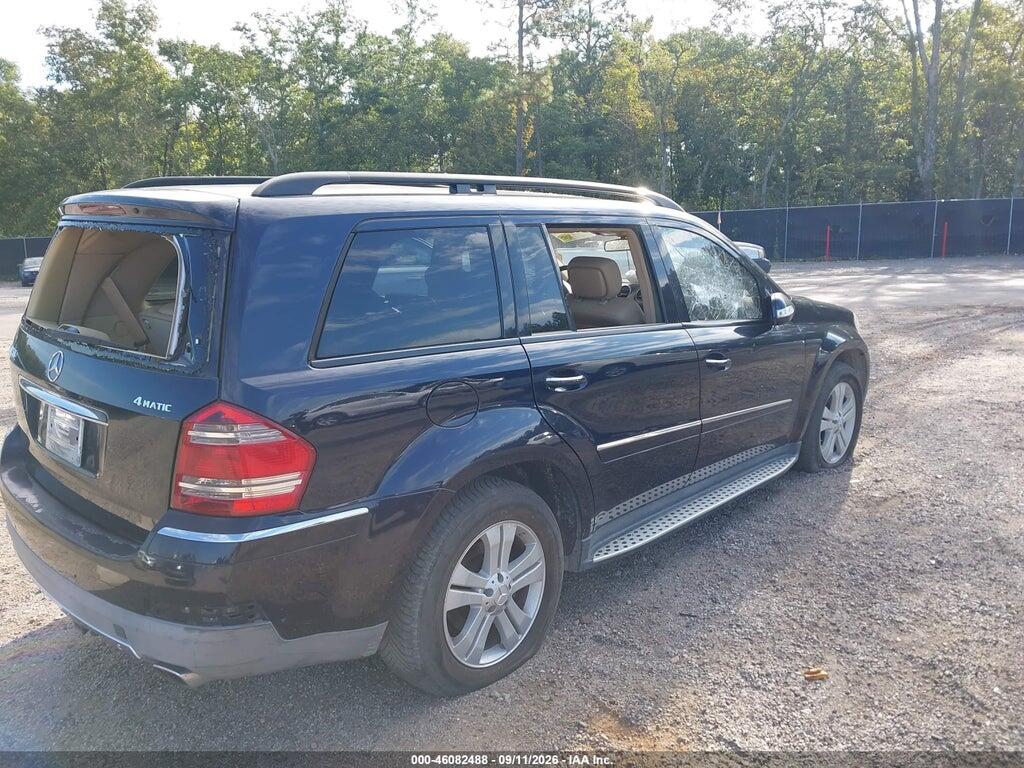 4JGBF71E57A219966 2007 MERCEDES-BENZ GL 450 photo no. 4
