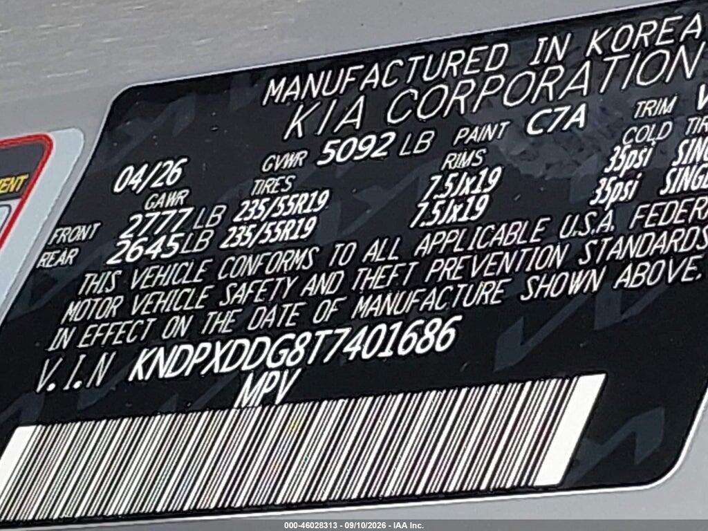 KNDPXDDG8T7401686 2026 KIA SPORTAGE HYBRID photo no. 9