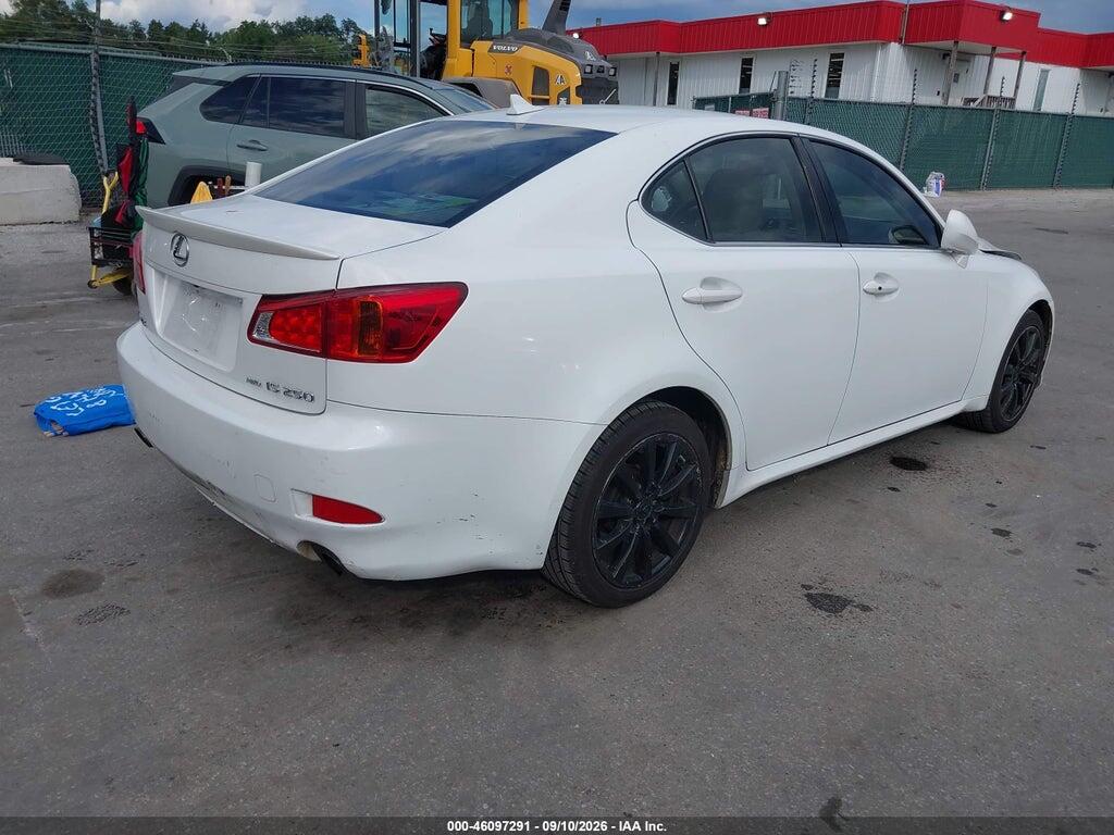 JTHCK262185025191 2008 LEXUS IS 250 photo no. 4