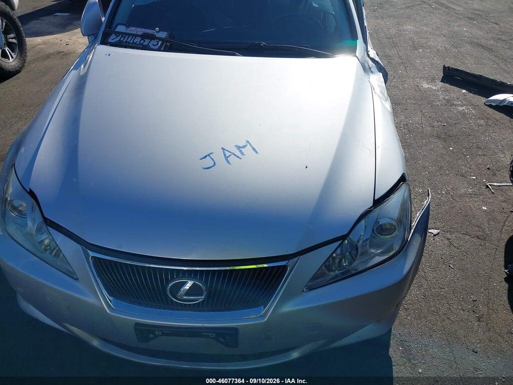 JTHBK262X82075164 2008 LEXUS IS 250 photo no. 10