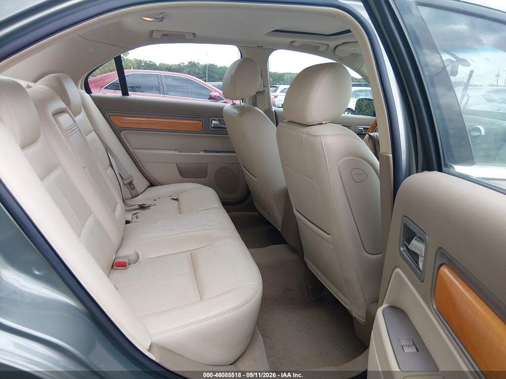 3LNHM28T58R660818 2008 LINCOLN MKZ photo no. 8