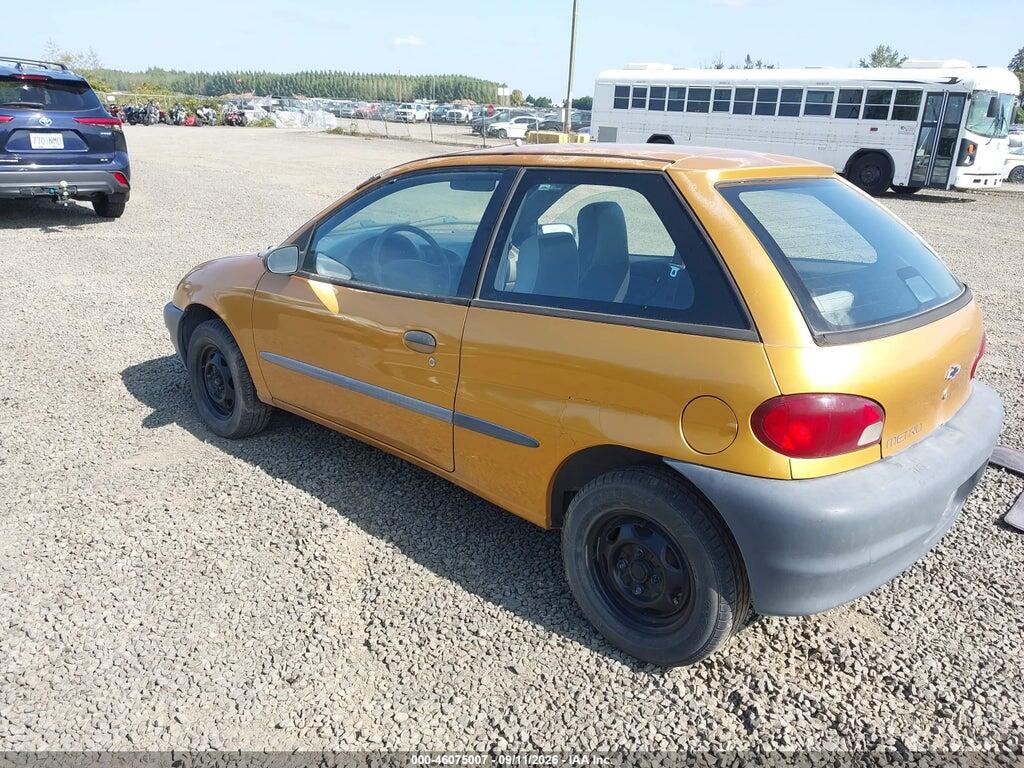 2C1MR2265W6703370 1998 CHEVROLET METRO photo no. 3