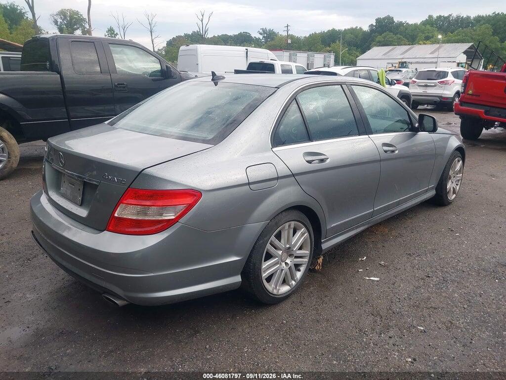 WDDGF81X28F043129 2008 MERCEDES-BENZ C 300 photo no. 4