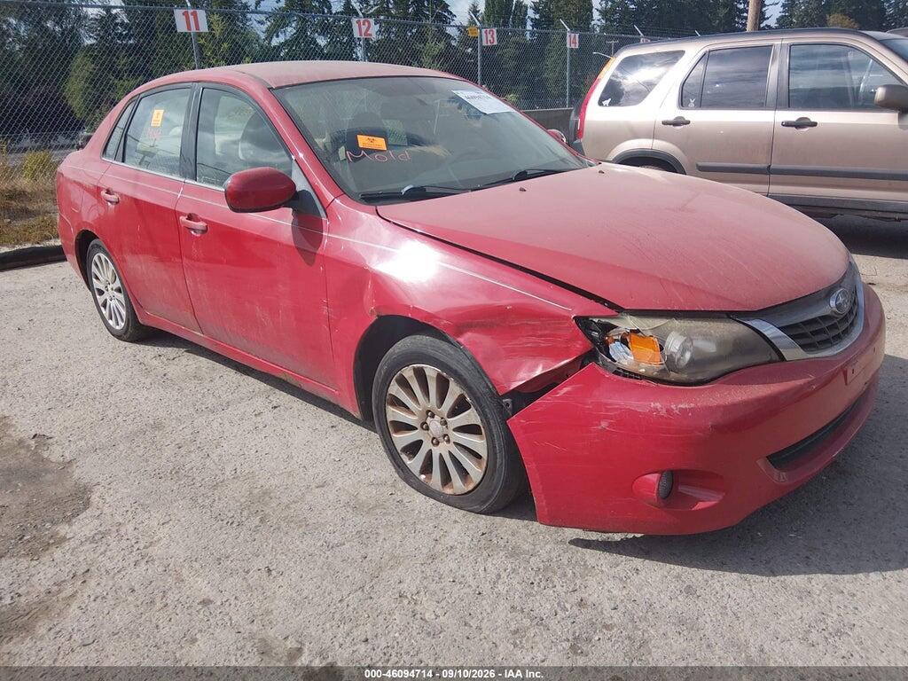 JF1GE61638H524977 2008 SUBARU IMPREZA photo no. 1
