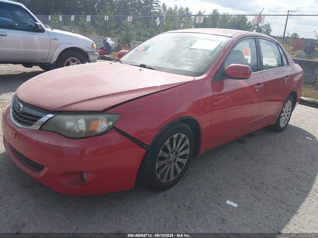 JF1GE61638H524977 2008 SUBARU IMPREZA photo no. 2