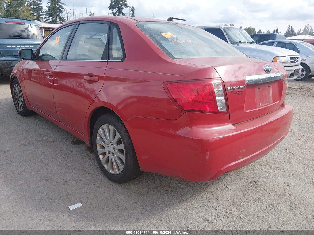 JF1GE61638H524977 2008 SUBARU IMPREZA photo no. 3