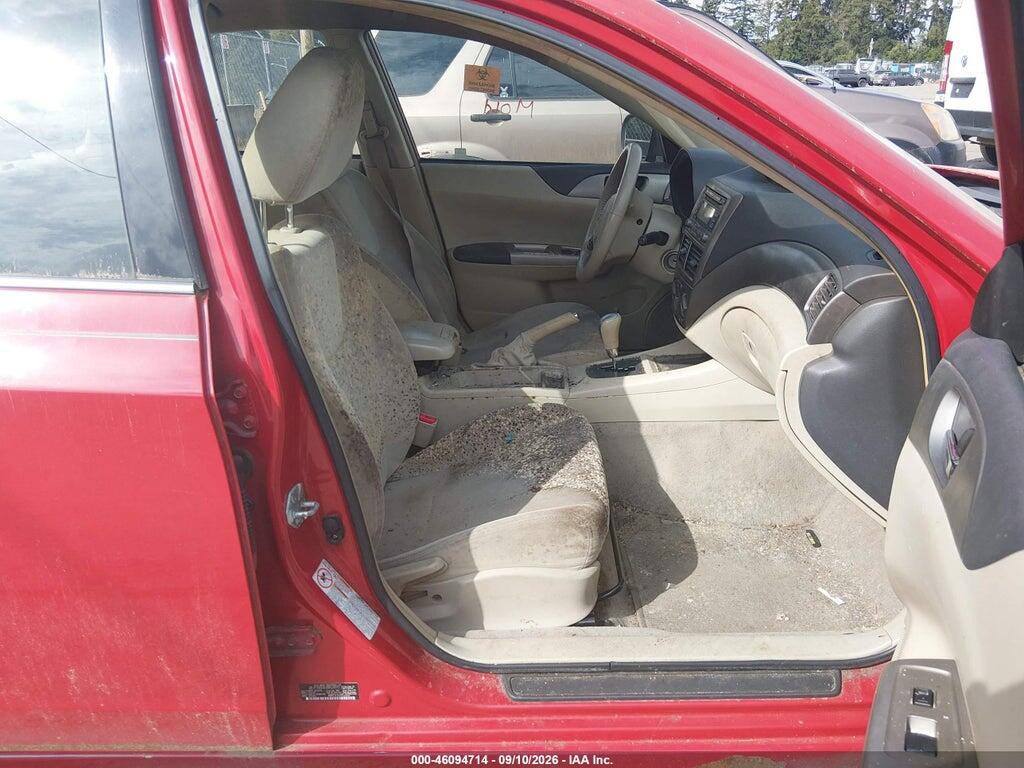 JF1GE61638H524977 2008 SUBARU IMPREZA photo no. 5