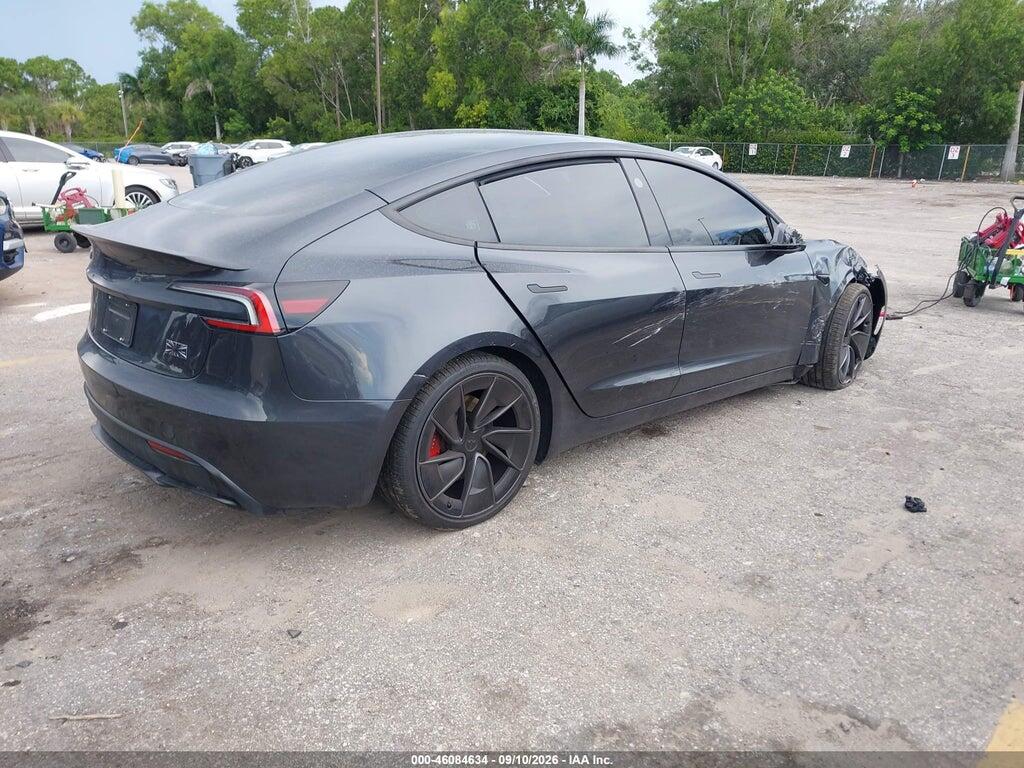 5YJ3E1ETXTF140778 2026 TESLA MODEL 3 photo no. 4