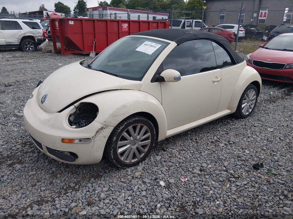 3VWRF31Y98M404884 2008 VOLKSWAGEN NEW BEETLE photo no. 2