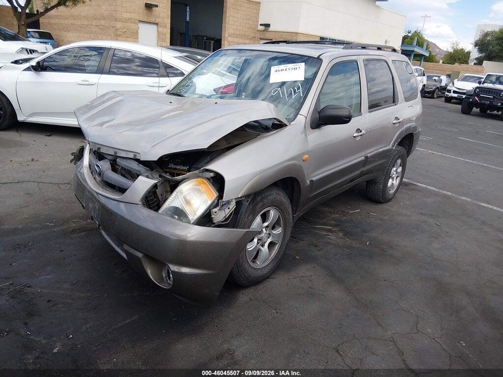 4F2YU09101KM38915 2001 MAZDA TRIBUTE photo no. 2