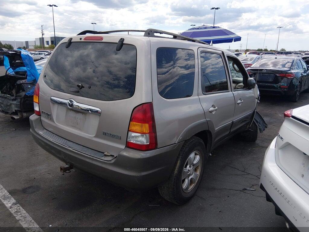 4F2YU09101KM38915 2001 MAZDA TRIBUTE photo no. 4