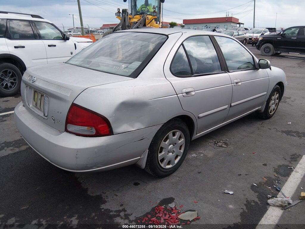 3N1CB51DX1L496342 2001 NISSAN SENTRA photo no. 4