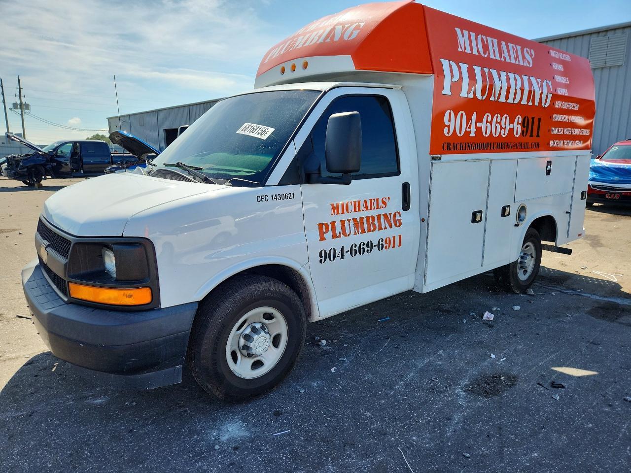 2017 CHEVROLET EXPRESS G3500 1GB0GRFG1H1234016
