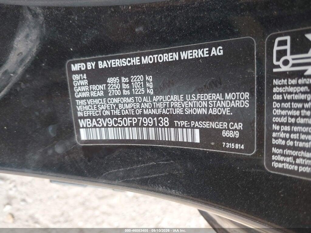 WBA3V9C50FP799138 2015 BMW 428I photo no. 9