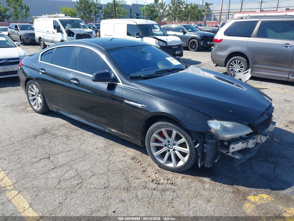 2013 BMW 640I GRAN COUPE WBA6A0C52DDZ03289
