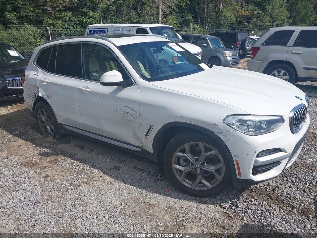 5UXTY5C00M9H06595 2021 BMW X3 photo no. 1