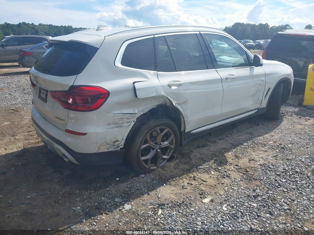 5UXTY5C00M9H06595 2021 BMW X3 photo no. 4