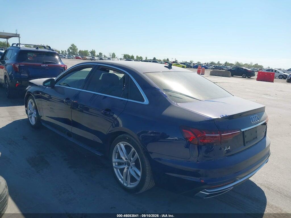 WAUEAAF43NA023807 2022 AUDI A4 photo no. 3