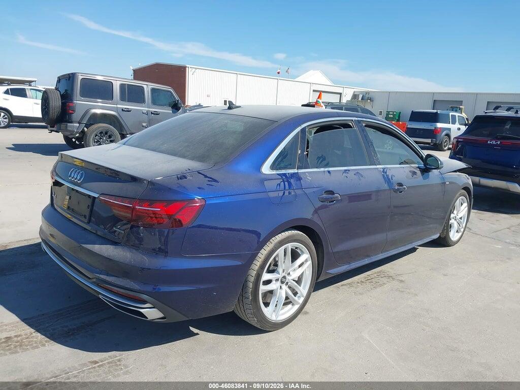 WAUEAAF43NA023807 2022 AUDI A4 photo no. 4