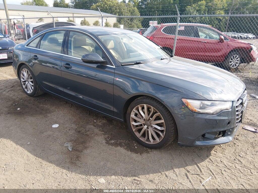 2012 AUDI A6 WAUGGAFC3CN082733