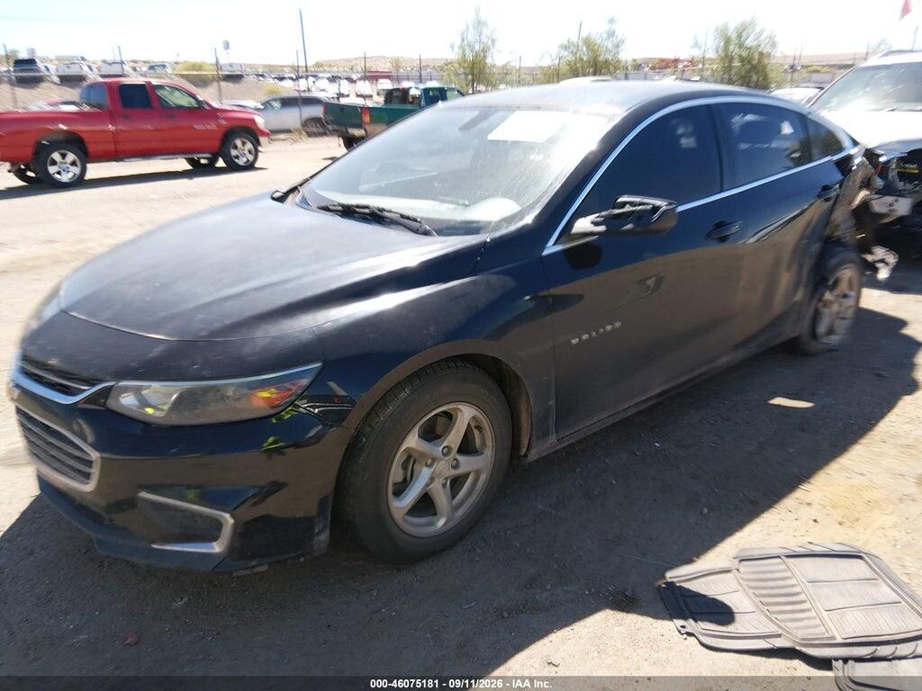 1G1ZB5ST6JF248475 2018 CHEVROLET MALIBU photo no. 2